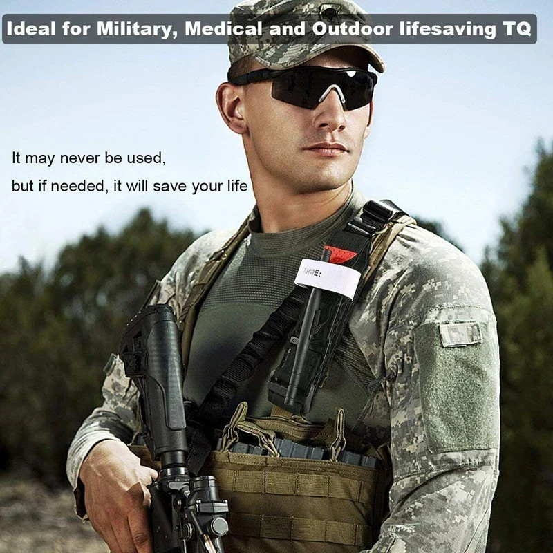 10 pcs Tourniquet Rapid One Hand Application Emergency Outdoor First Aid Kit - Image 2