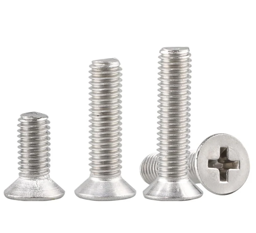 100pcs M3-0.5x3mm Phillips Flat Head Machine Screws, Stainless Steel 304 (18-8), UNC Coarse Thread, Countersunk Head Machine Screws - Image 4