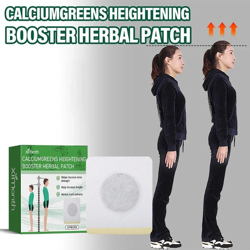 10pcs Height Increase Foot Patch Conditioning Body Grow Bone Growth Foot Sticke' - Image 2