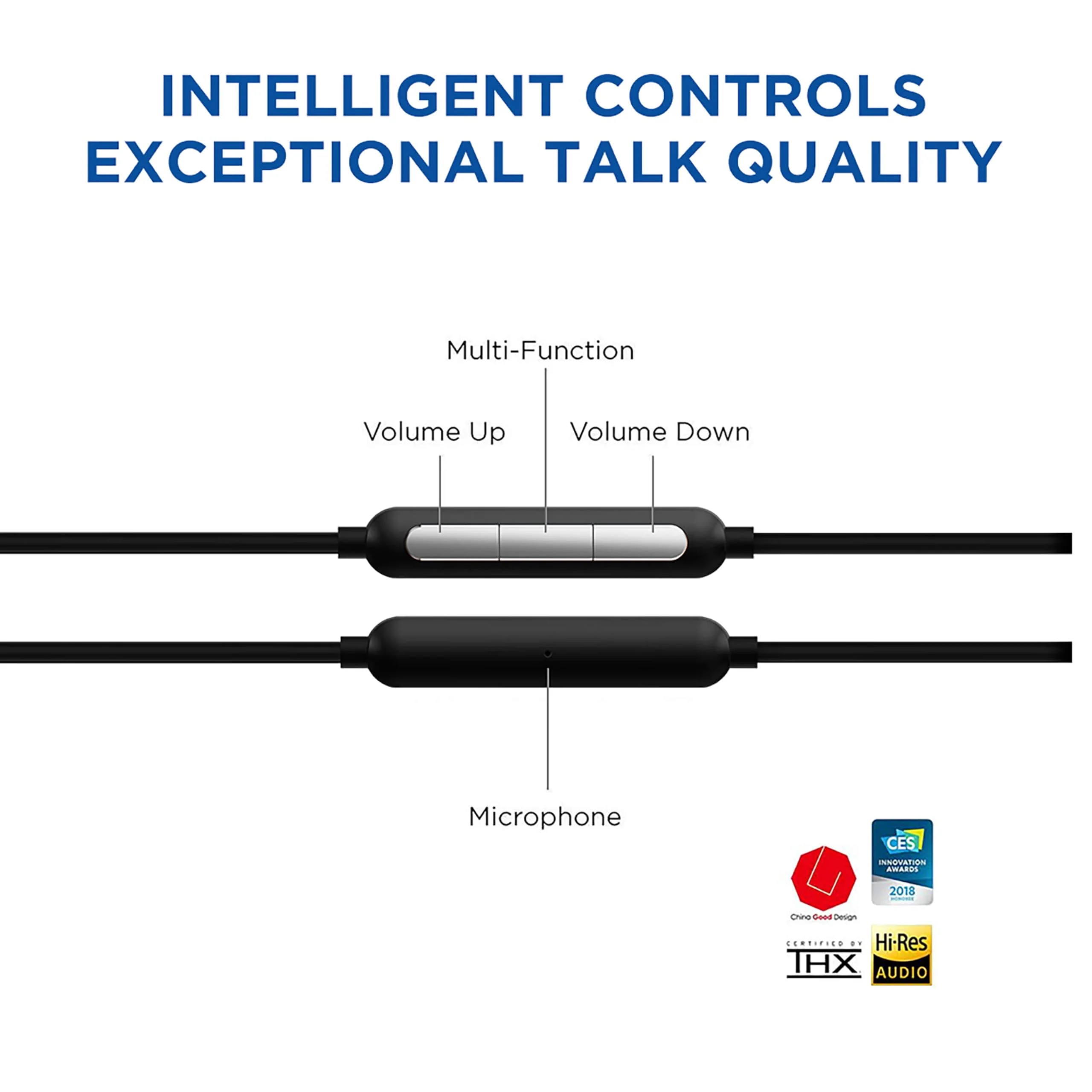1MORE Triple Driver In-Ear Earphones Hi-Res Headphones with High Resolution, Bass Driven Sound, MEMS Mic, In-Line Remote, High Fidelity for Smartphones/PC/Tablet - Silver - Image 5