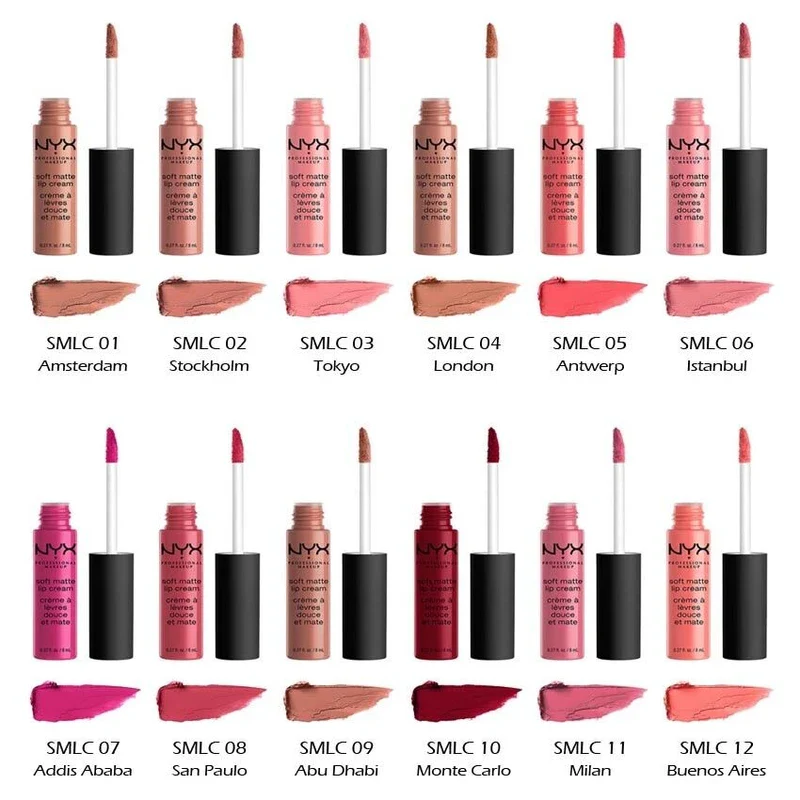 2 NYX Soft Matte Lip Cream - SMLC "Pick Your 2 Color" *Joy's cosmetics* - Image 4