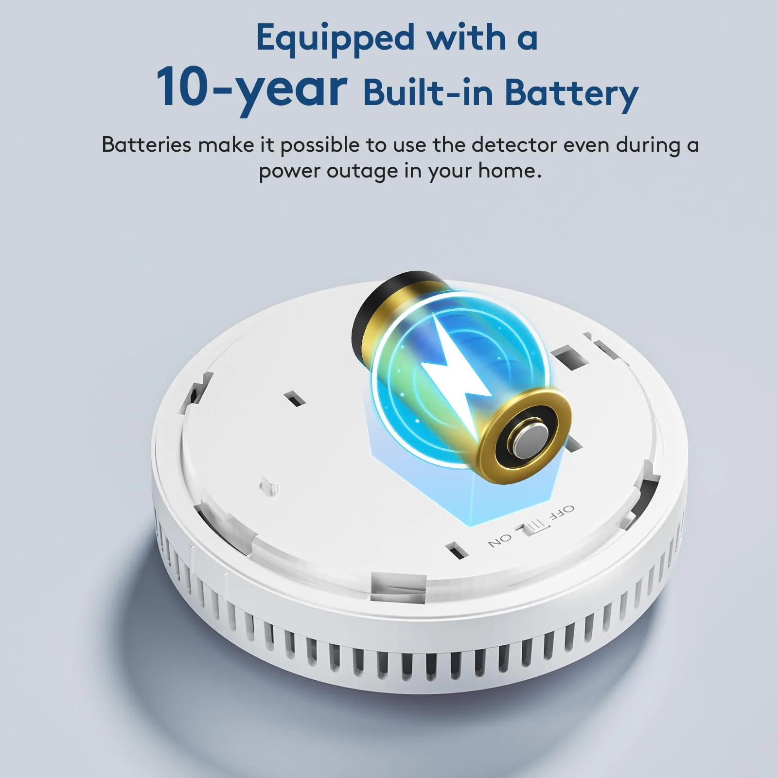 2-Pack 10 Year Battery Smoke and Carbon Monoxide Detector with Digital Display, 85dB Alarm, Battery-Powered, Easy Setup for Home, RV, Camper – Protect Your Family & Get Peace of Mind - Image 6