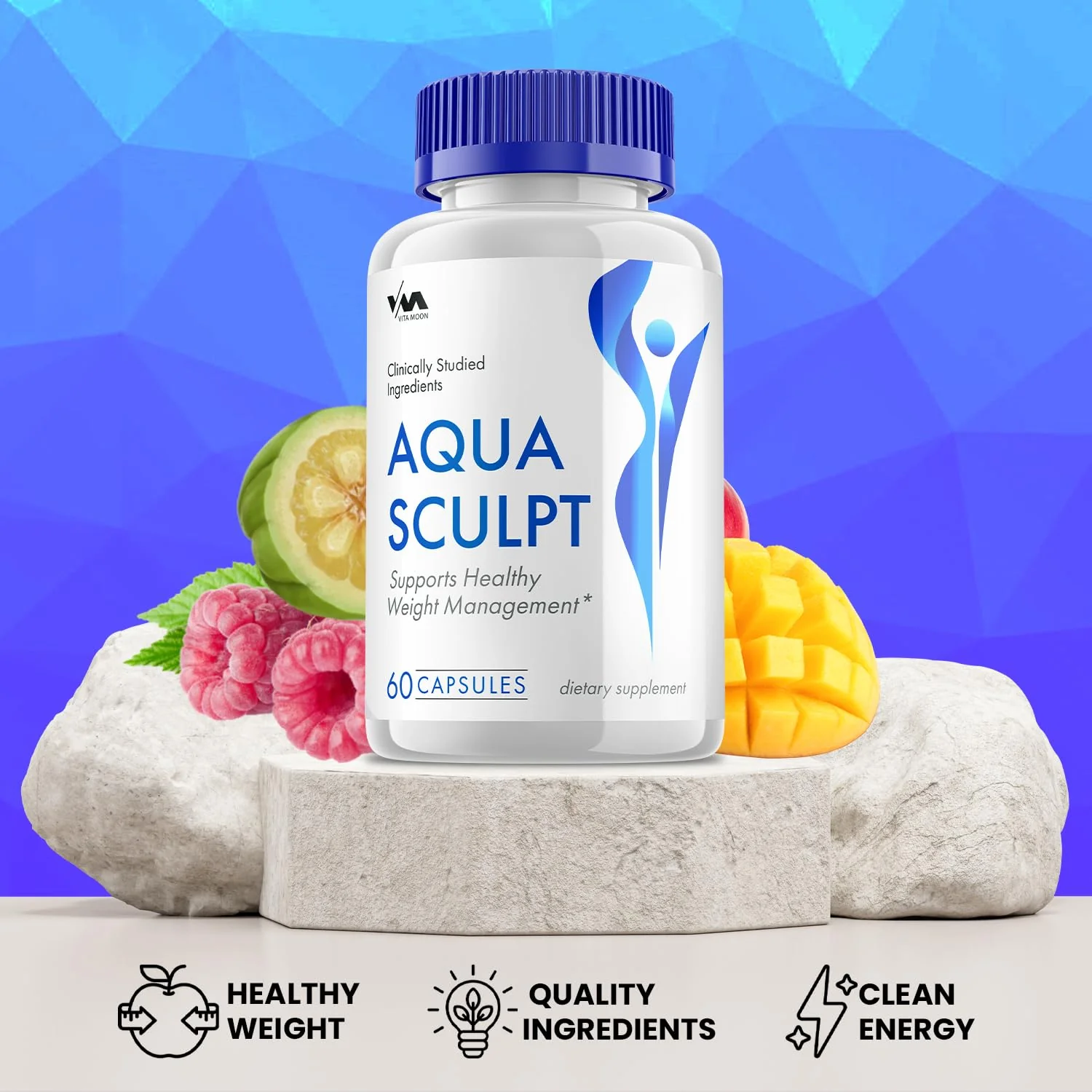 (2 Pack) Aqua Sculpt Advanced Formula Pills, AquaSculpt Support Supplement, Supports Overall Wellness, Aqua Sculpt Maximum Strength (120 Capsules) - Image 4