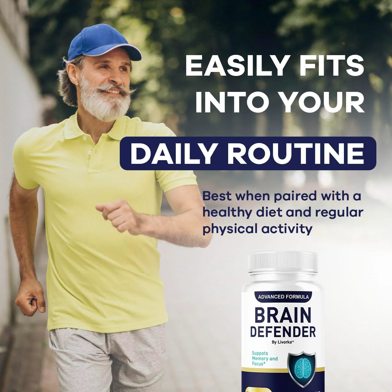 (2 Pack) Brain Defender - Official Brain Defender Supplement Advanced Pills, Natural Brain Defender Brain and Memory Support, Brain Defender Health & Wellness Multivitamin, 120 Capsules for 2 Months - Image 5