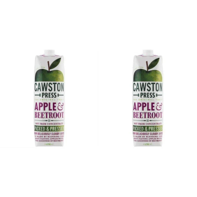 (2 Pack - Cawston Press - Brilliant Beetroot Juice | 1000ml | 2 PACK BUNDLE