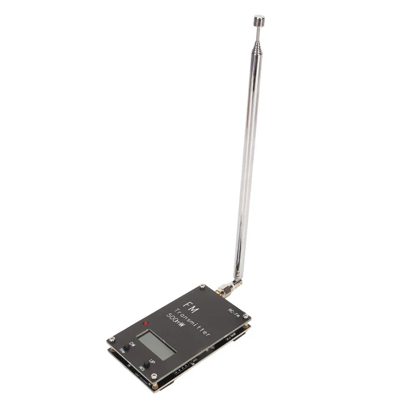2000M FM Transmitter Professional Long Range 76‑108Mhz 0.5W 500mW Stereo Transmitter Module with Digital LCD Display - Image 2