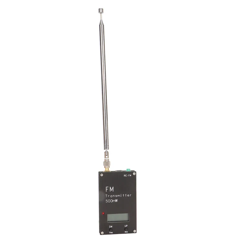2000M FM Transmitter Professional Long Range 76‑108Mhz 0.5W 500mW Stereo Transmitter Module with Digital LCD Display - Image 3