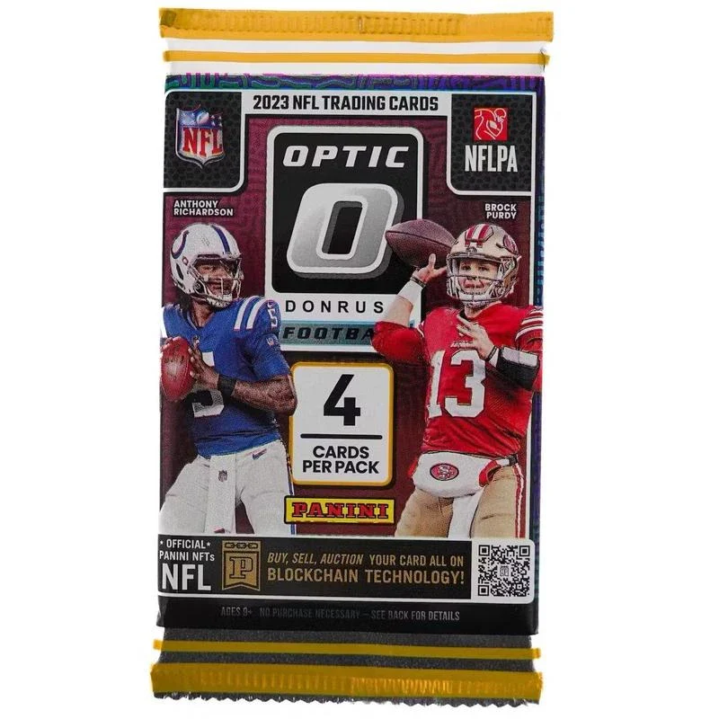 2023 Panini Donruss Optic Football 24-Pack Retail Box Trading Cards - TYPE: 2 PACK - Image 3