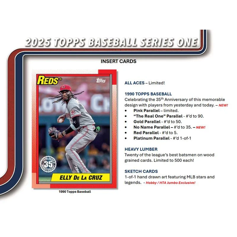 Topps Total - 2025 Topps Series 1 Baseball Factory Sealed Retail Display Box 20 Packs of 14 Trading Cards. Look for possible autograph and relic cards. Approximately 1 insert per pack. - Image 5