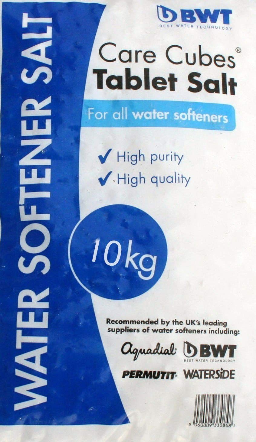 2X BWT Cure Cubes Water Softener Salt Tablets 10kg Bag - 10TAB Food Grade Salt - Image 3
