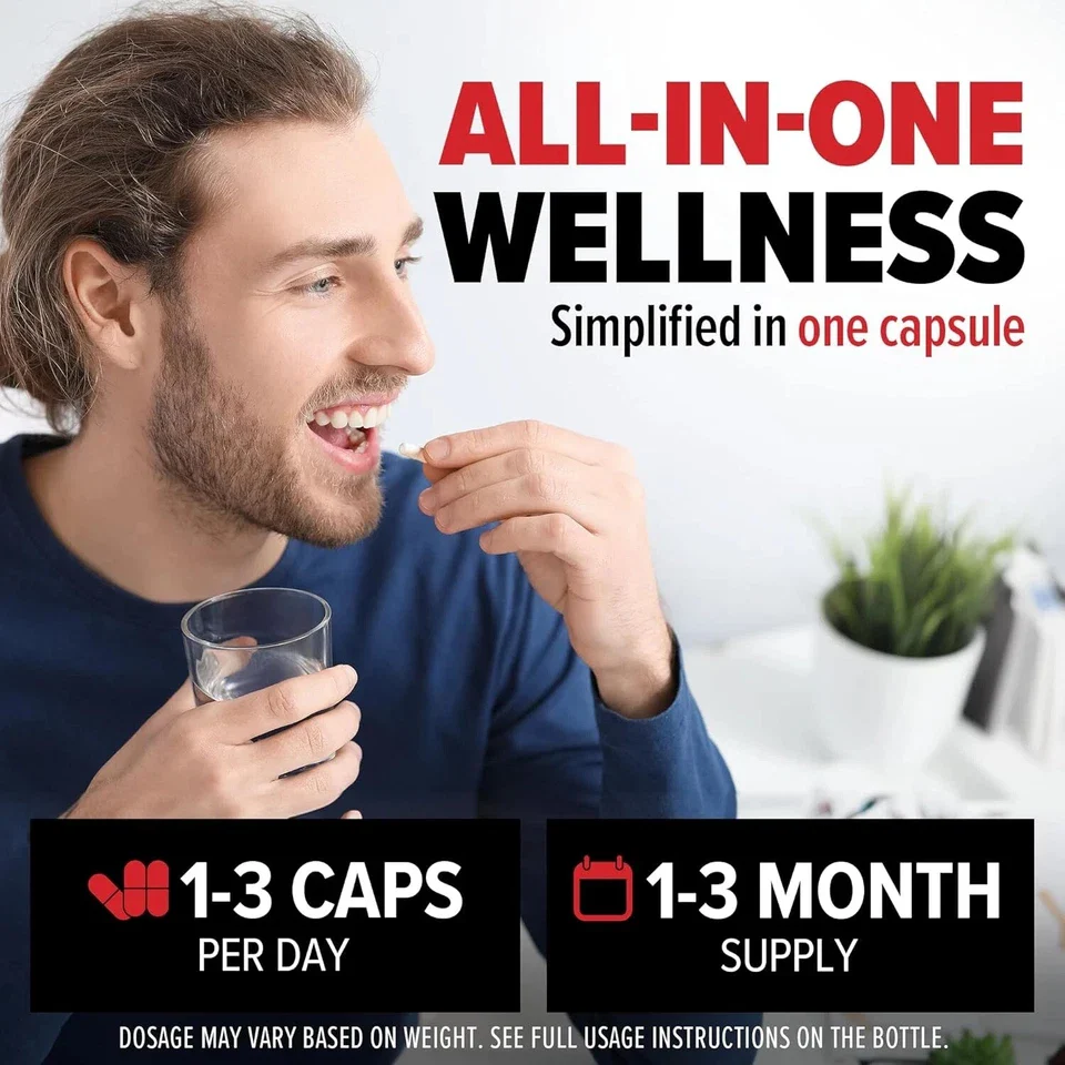 10X Health System 3Pack Authentic 10X Health Optimize Methylated Multivitamin 90 Caps - Image 4