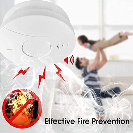 3 Pack Photoelectric Smoke and Carbon Monoxide Detector, Smoke Alarm Sealed-in 10 Year Lithium Battery-Operated (White) - Image 6