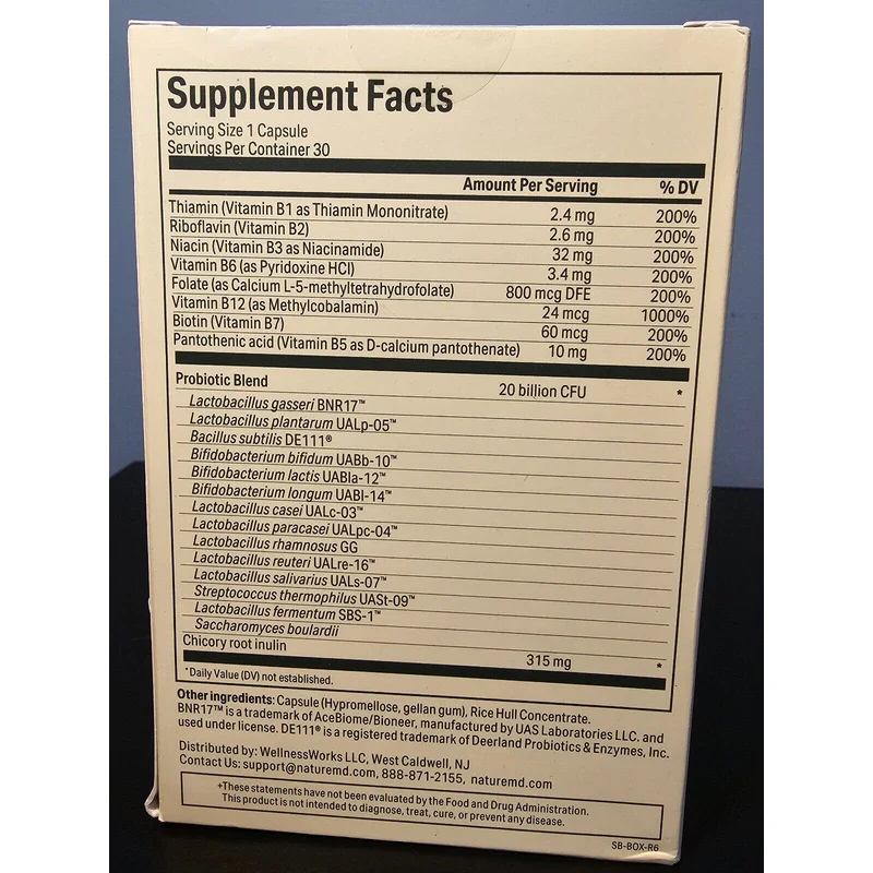 365 Nature MD Synbiotic 365 - 30 capsules - New! Exp 11/26 - Image 2