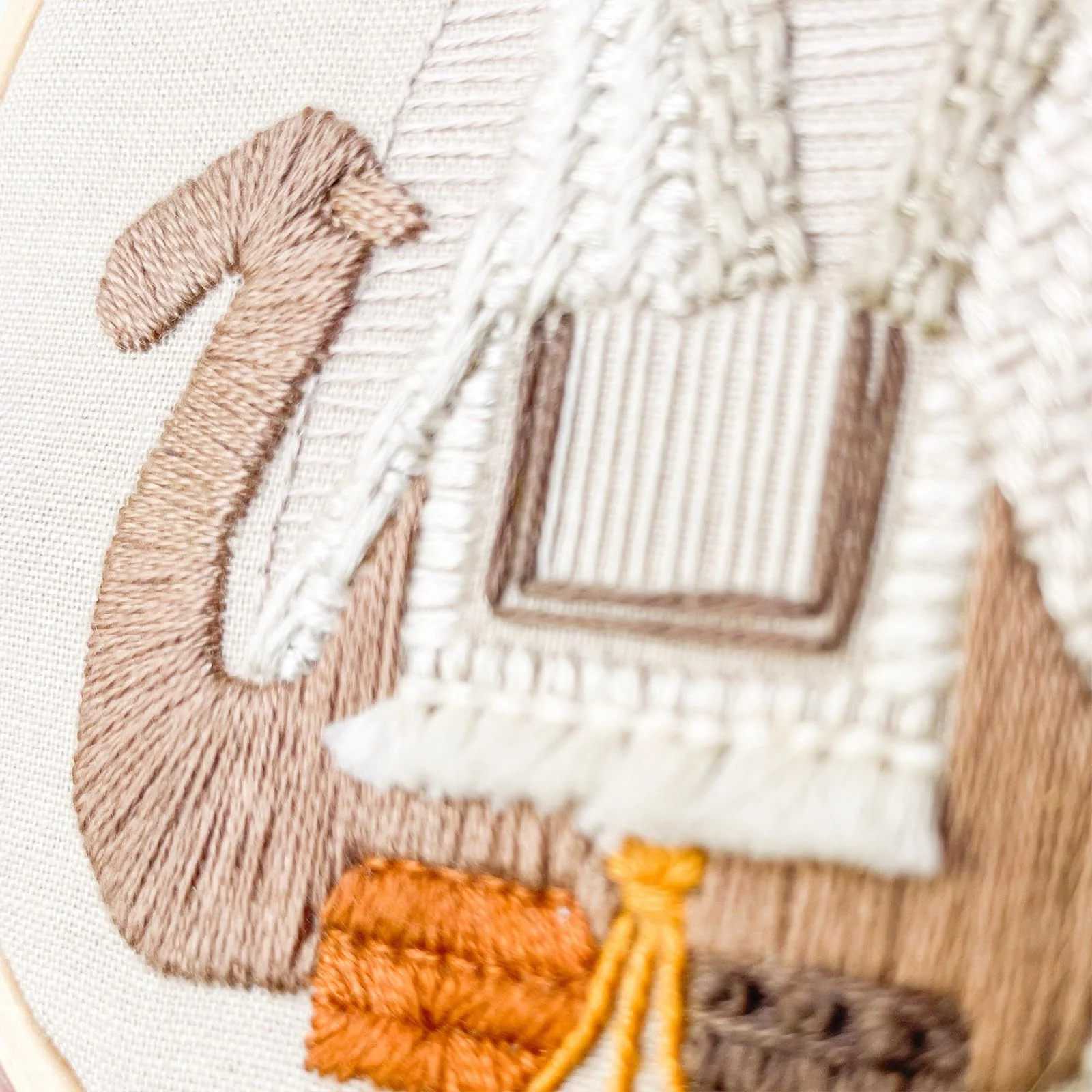 4 Set Nativity Scene Embroidery kit, Christmas Cross Stitch Kits, Beginner Embroidery Kit for Adults, DIY Embroidery Kit for Decor Home Room(Christmas Embroidery C 4 Set) - Image 3