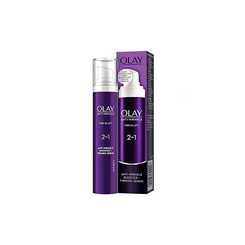 4 x Olay Anti-Wrinkle Firm & Lift 2 in 1 Day Cream And Serum 50 ml - Image 2