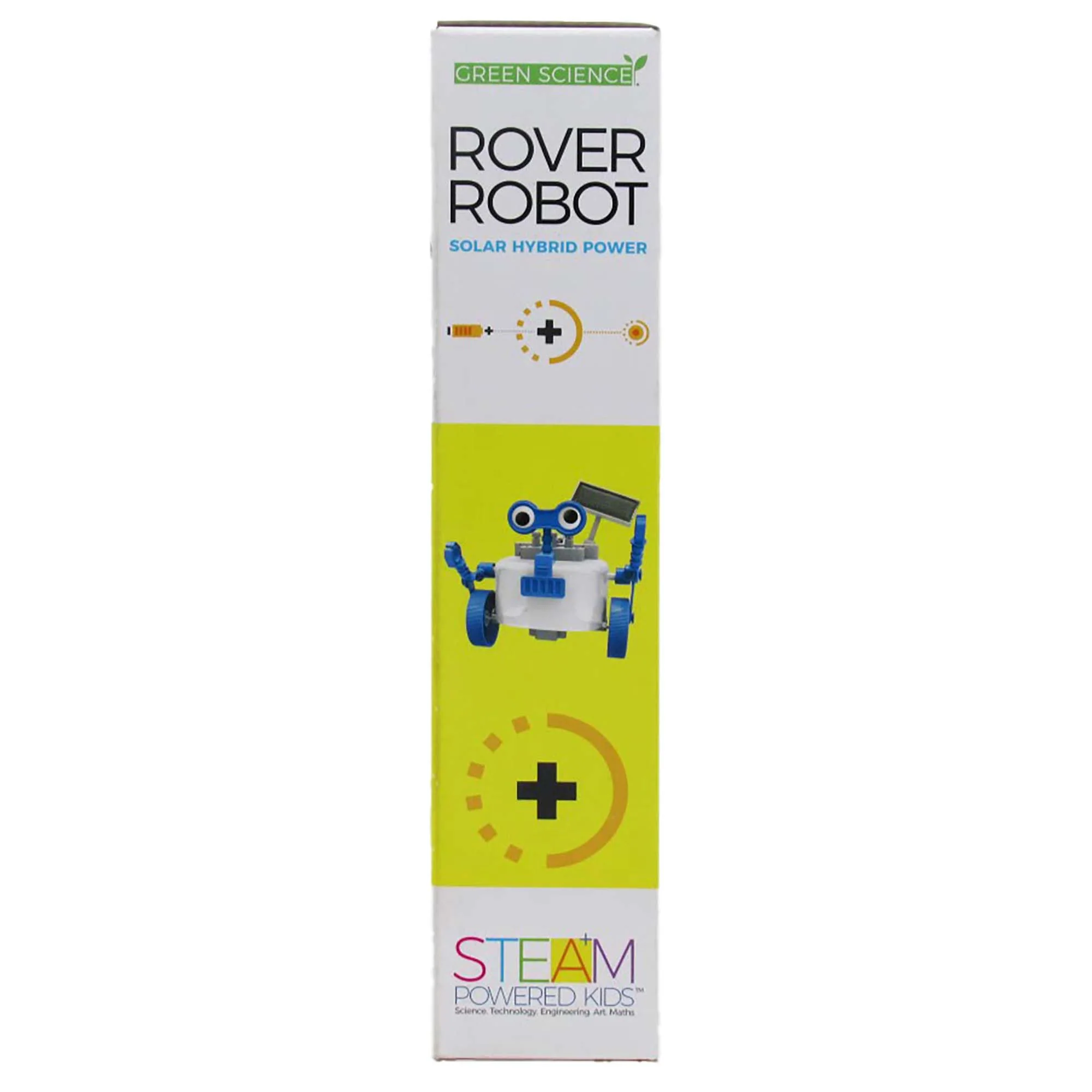 4M: Green Science: Rover Robot - DIY Robotics Assembly Kit, Solar & Battery Hybrid Power Rolling, STEM Building, Physics Toy Activity Set, Kids Age 5+ - Image 2