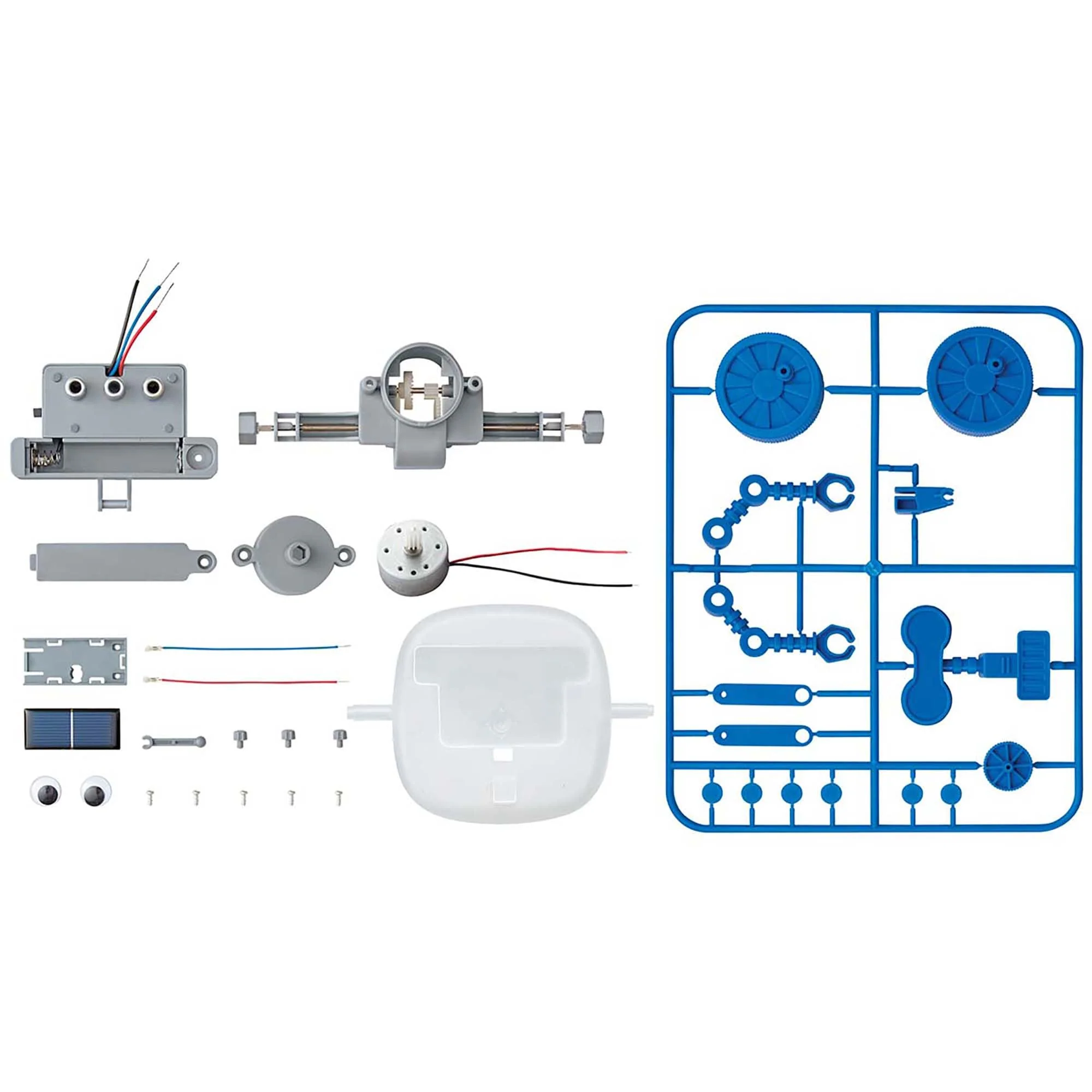 4M: Green Science: Rover Robot - DIY Robotics Assembly Kit, Solar & Battery Hybrid Power Rolling, STEM Building, Physics Toy Activity Set, Kids Age 5+ - Image 7