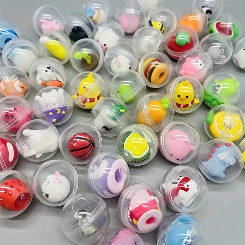 50pcs Adorable Mini Kawaii Capsule Toys Collection Perfect for Sharing Educational Great for Kids Boys Girls Goodie Bag Christmas Stocking Stuffers Treasure Box Classroom Prizes Carnival Gifts - Image 5
