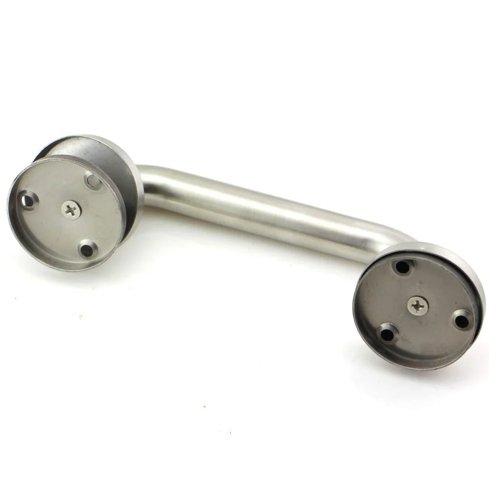 6 Inch Stainless Steel Safety Grab Bar Handles Concealed Screw Bathrooms Shower Decorative Pull Door Handles with Roses - Image 5