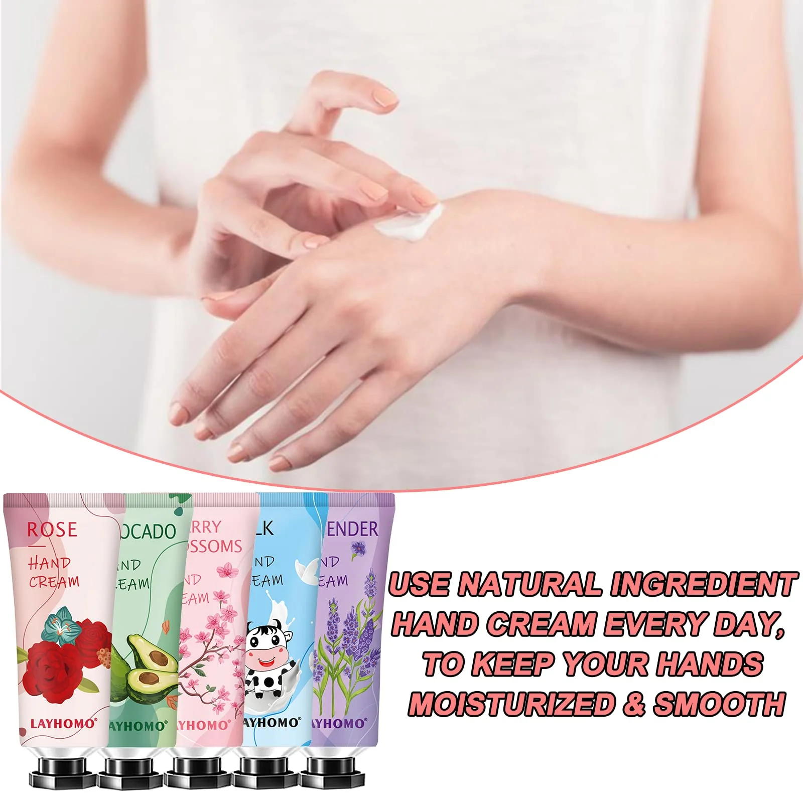 74 Pack Hand Cream Gift Set For Women and Girls,Stocking Stuffers Christmas Gifts Bulk,Appreciation Gifts,Nurses Gifts,Natural Plant Hand Lotion For Dry Cracked Hands,Mini Hand Lotion Travel Size - Image 2