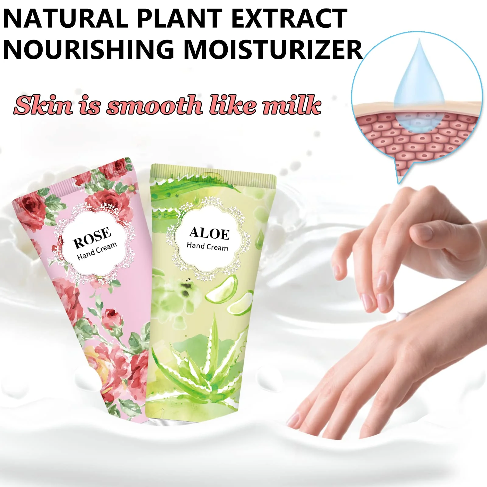 74 Pack Hand Cream Gift Set For Women and Girls,Stocking Stuffers Christmas Gifts Bulk,Appreciation Gifts,Nurses Gifts,Natural Plant Hand Lotion For Dry Cracked Hands,Mini Hand Lotion Travel Size - Image 5