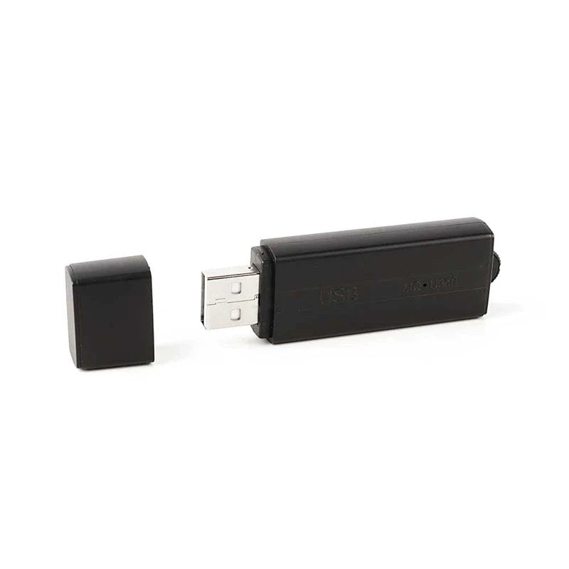 8GB USB Memory & Digital Voice Recorder MQ-U350 - BLACK (Date/Time Stamp Model) - Image 5