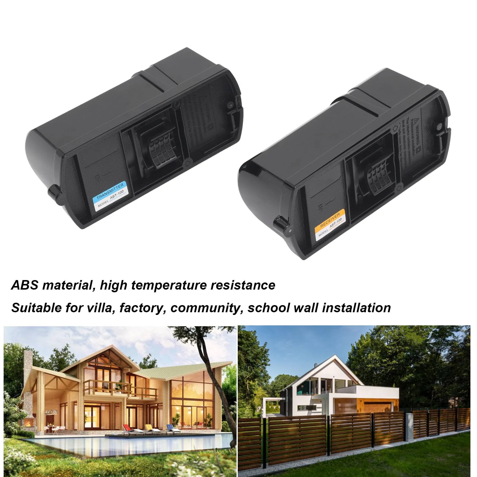 Active Infrared Sensor, 180° Horizontal Alignment High Temp Resistance AC12‑18V DC12‑24V Infrared Barrier Detector 50-700ms for School Factory - Image 7