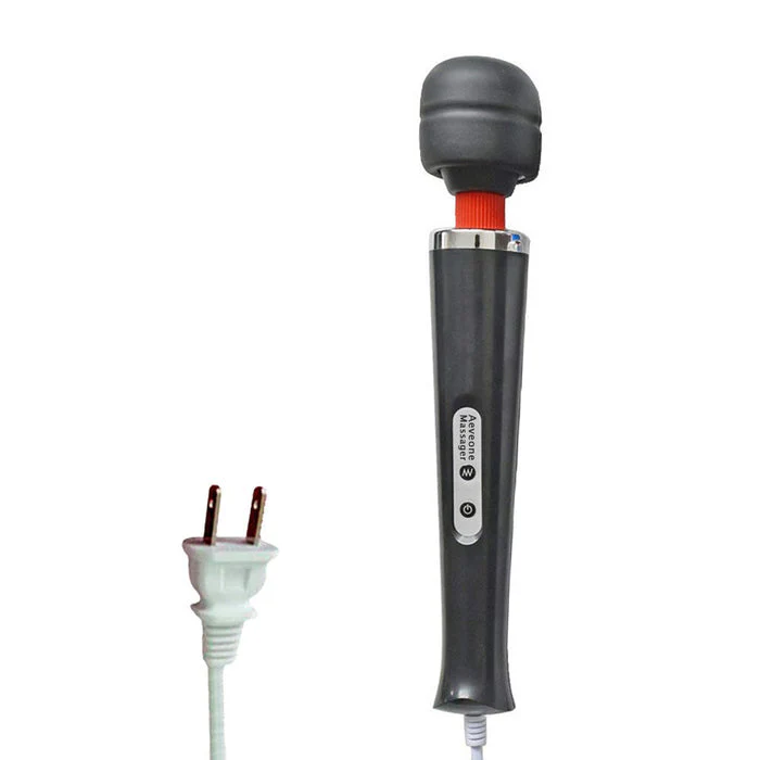 AEVEONE Powerful Handheld Electric Back Wand Massager, Strong Personal Vibration Massage for Sports Recovery, Muscle Aches, Body Pain (Black-US) - Image 2