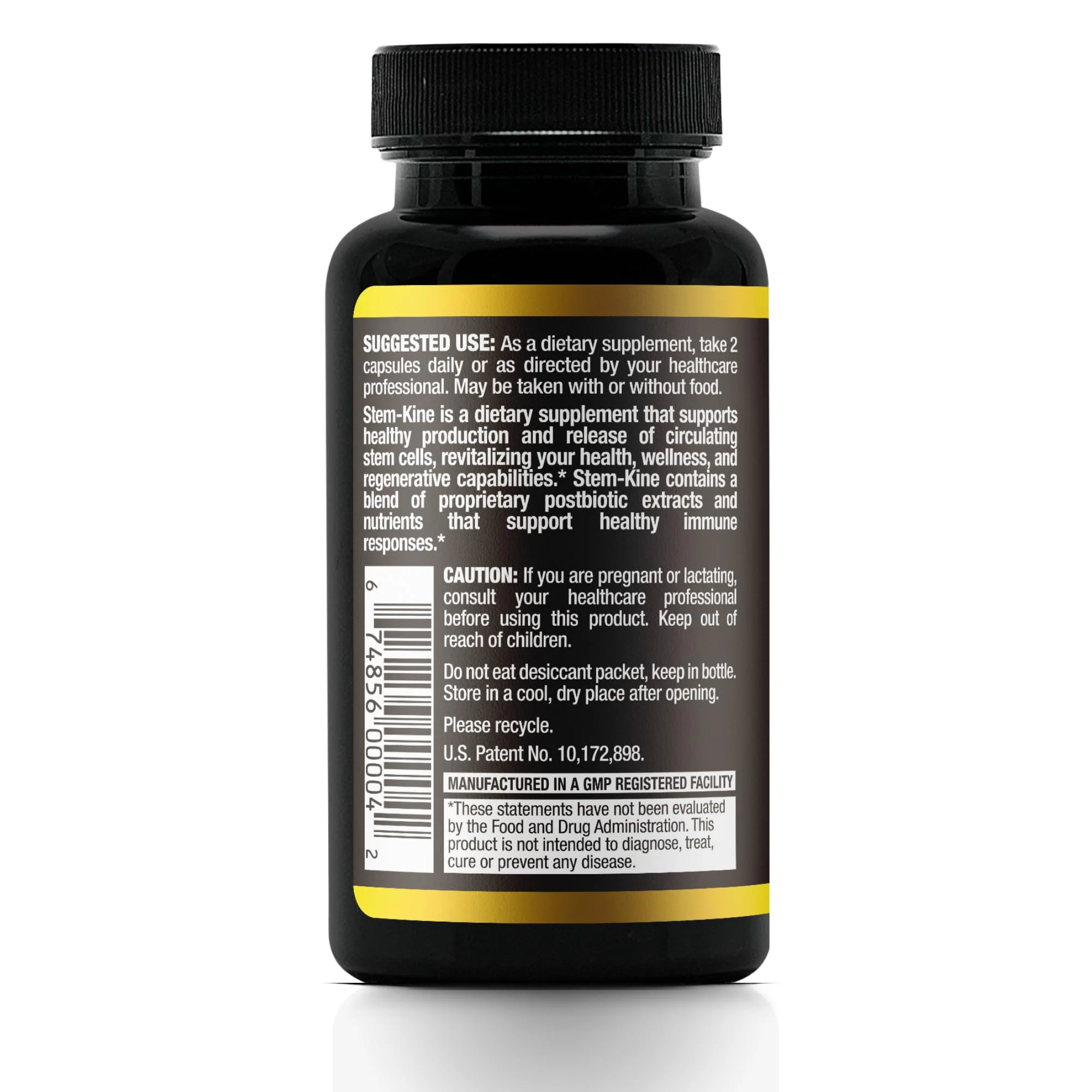 Aidan Products Stem-Kine Stem Cell Supplements, Clinically Proven to Increase Circulating Stem Cells, Promoting Aging Support, 60 Capsules - Image 8