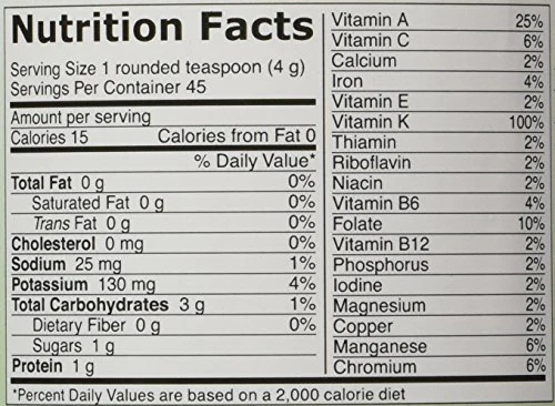 AIM BarleyLife Traditional 6.35 oz/180g Powder - Image 3