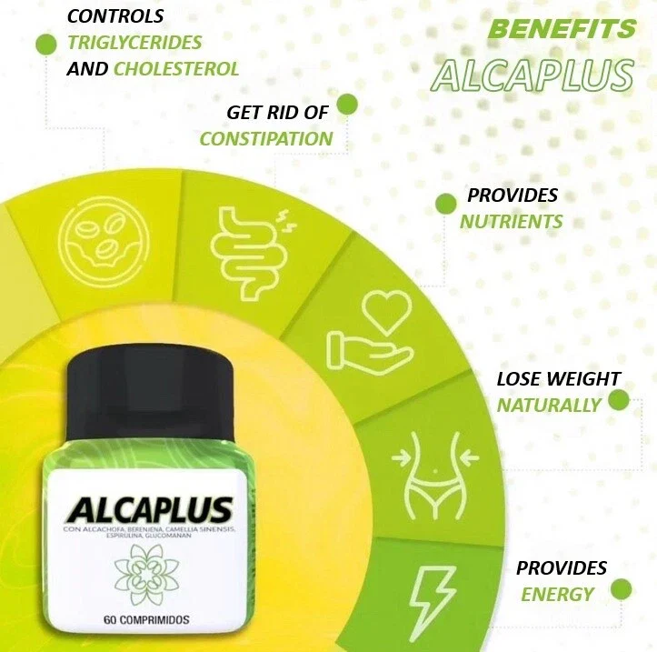 Ultra Advanc3 Alcaplus Original Natural Supplement For Men & Women 60 Tablets - Image 8
