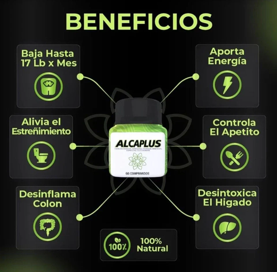 Ultra Advanc3 Alcaplus Original Natural Supplement For Men & Women 60 Tablets - Image 9