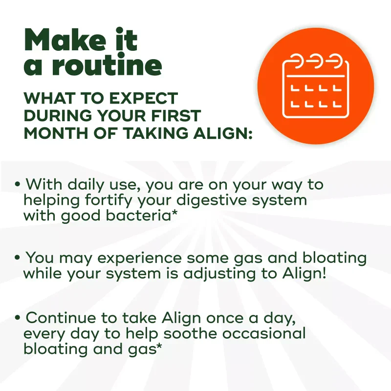 Align Probiotic Ultimate Gut Support Supplement For Abdominal, Gas & Bloating - Image 5