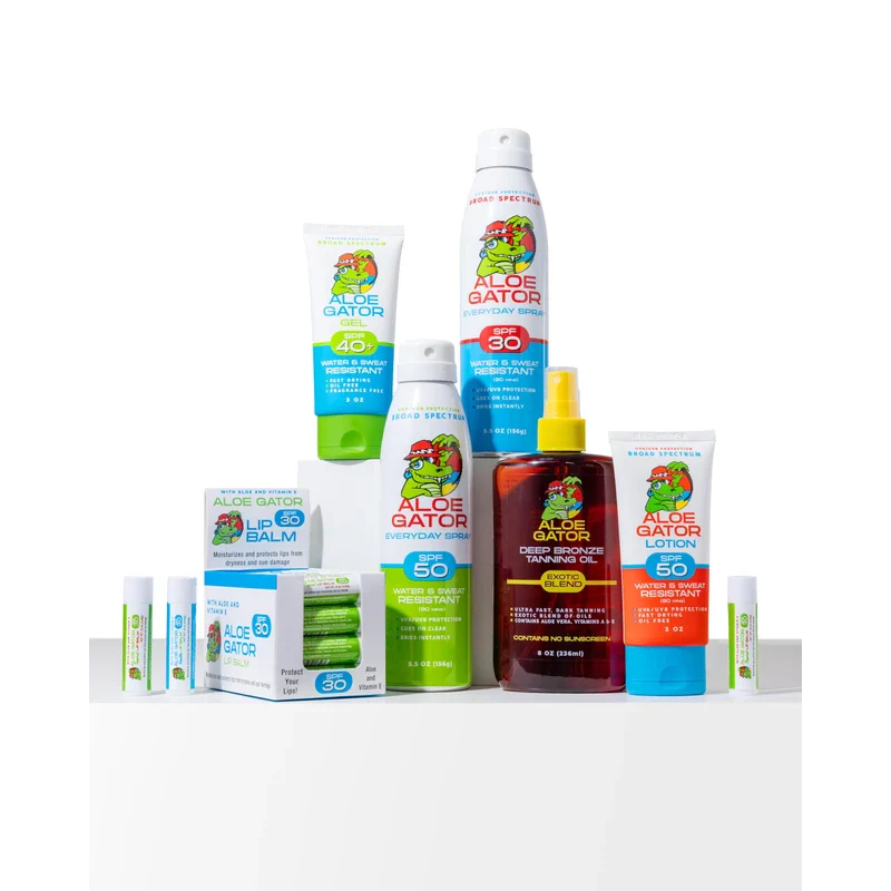 Aloe Gator Sunscreen Spray SPF 50, (2 pack), Broad Spectrum Protection - Image 4