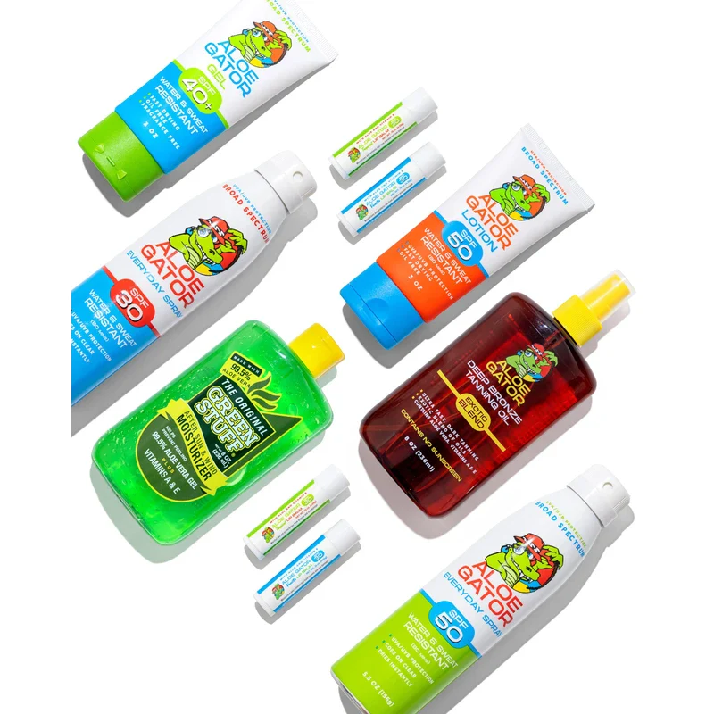 Aloe Gator Sunscreen Spray SPF 50, (2 pack), Broad Spectrum Protection - Image 6