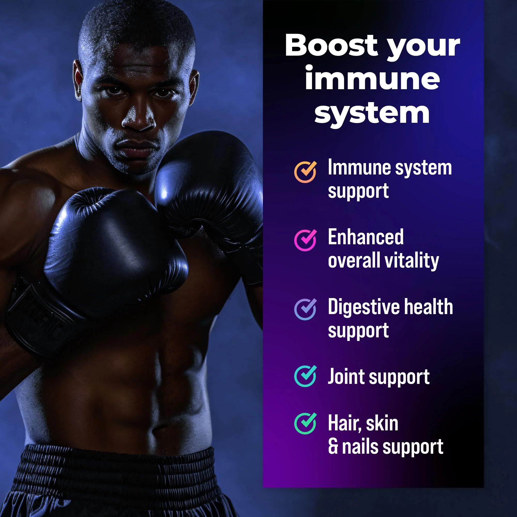Alpha Tribe Multivitamin for Men with Sea Moss, Black Seed Oil, Ashwagandha, Turmeric Bladderwrack, Burdock,Vitamin C, Elderberry, Manuka, Yellow Dock | Daily Men's Vitamins and Minerals Supplement - Image 3