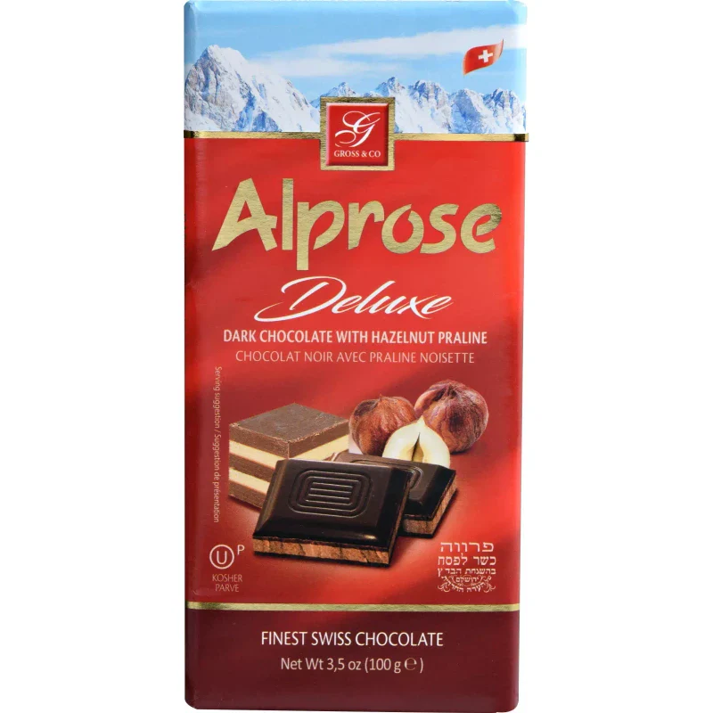 Alprose Swiss Chocolate Variation 9-Pack of Chocolate Bars - Kosher - Image 2