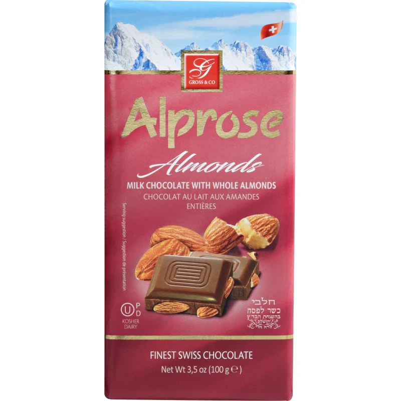 Alprose Swiss Chocolate Variation 9-Pack of Chocolate Bars - Kosher - Image 4