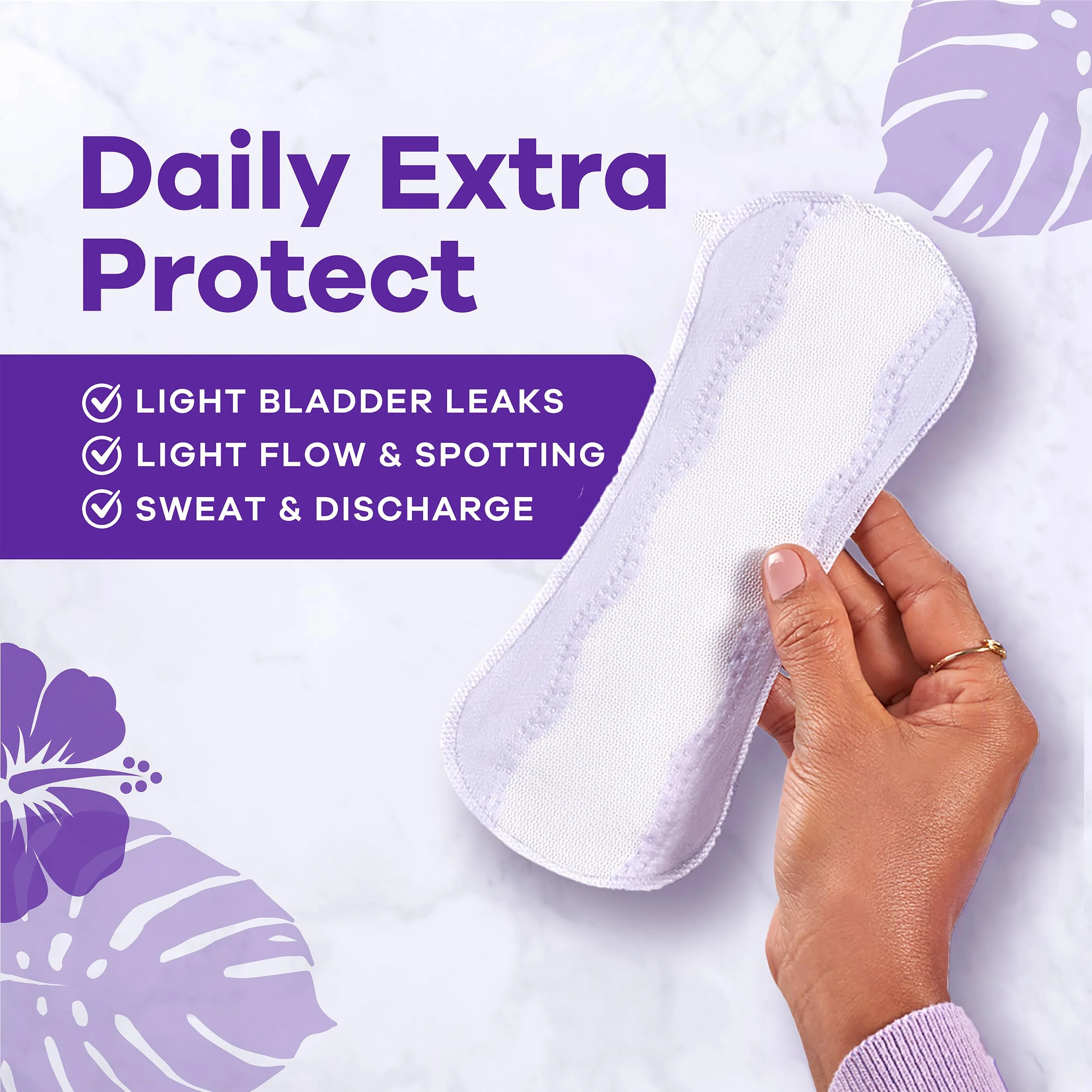 Always Anti-Bunch Xtra Protection, Panty Liners For Women, Extra Long Length, Unscented, 68 Count X 4 Packs (272 Count Total) (Packaging May Vary) - Image 10