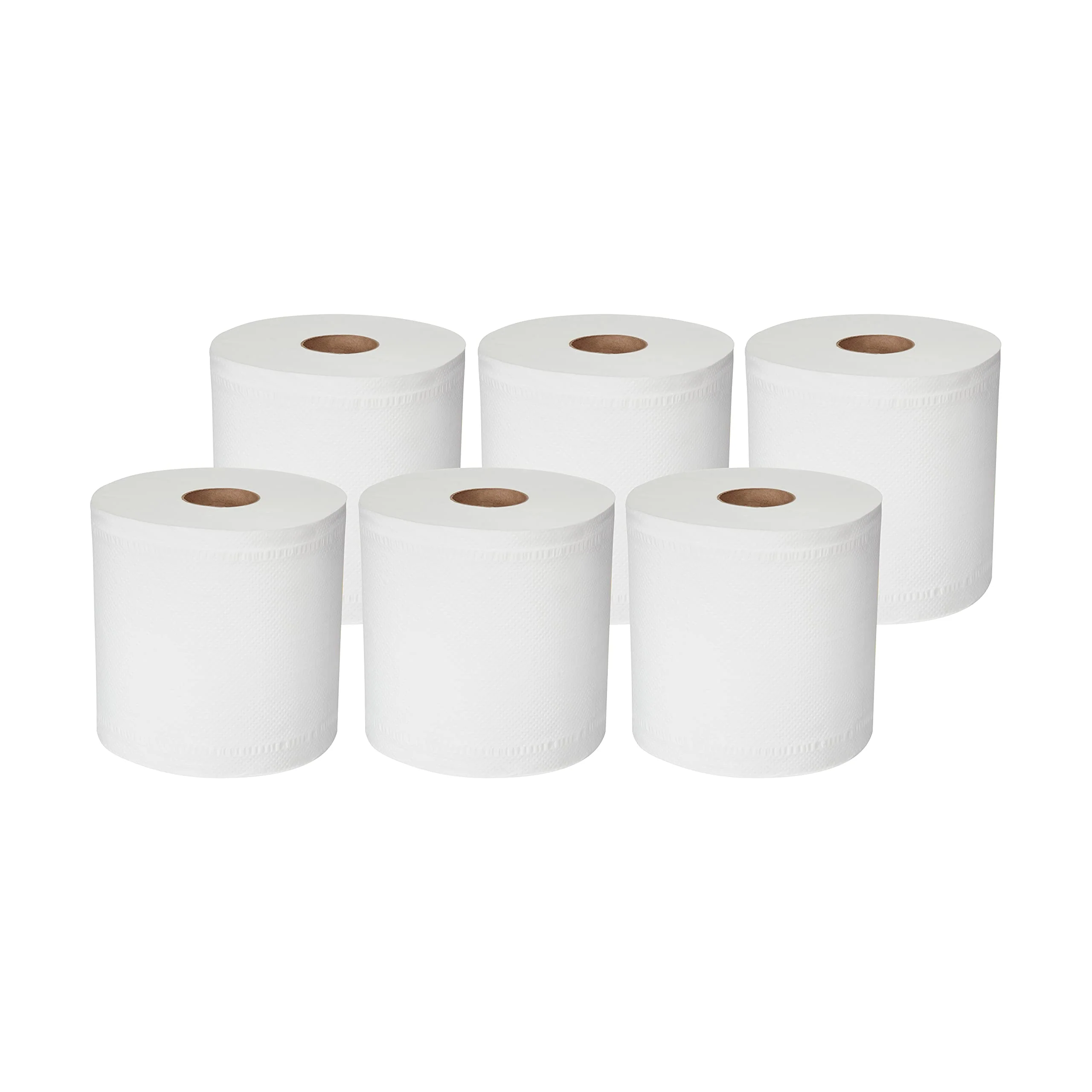 AmazonCommercial 2-Ply White 7.6' Center Pull Paper Towels |Bulk for Business | centerfeed Hand Towels |Compatible with Universal Dispensers|FSC Certified |600 Sheets per Roll (6 Rolls)(7.6 x 9 Sheet) - Image 2