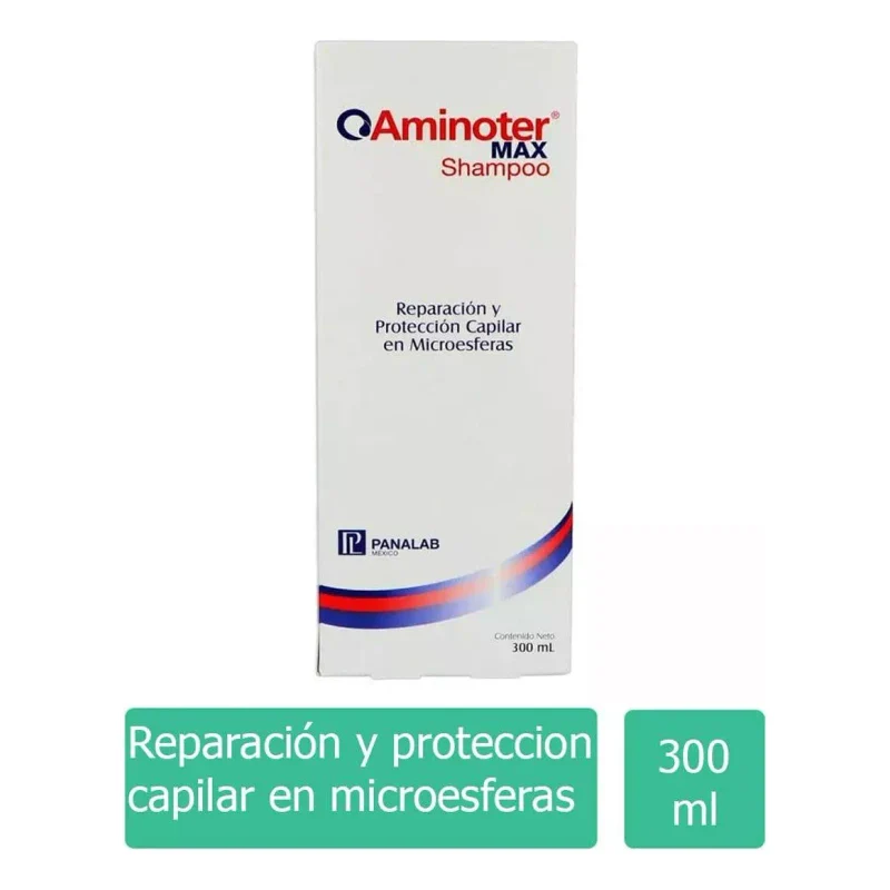 Aminoter Max Shampoo Vitamina C Y E Reparación Y Proteccción - Image 4