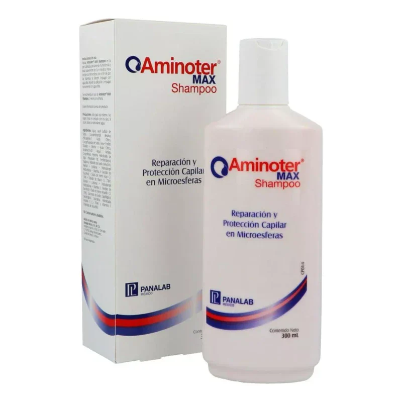 Aminoter Max Shampoo Vitamina C Y E Reparación Y Proteccción - Image 5