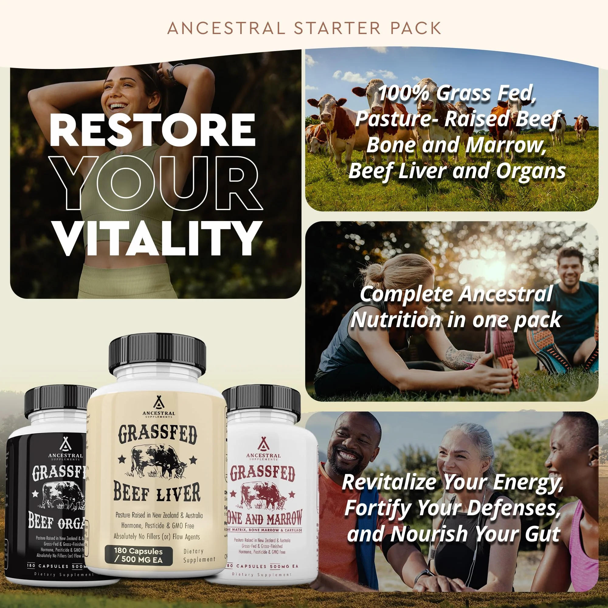 Ancestral Supplements Beef Organs and Stack Variation (Organs Starter Pack) - Image 7