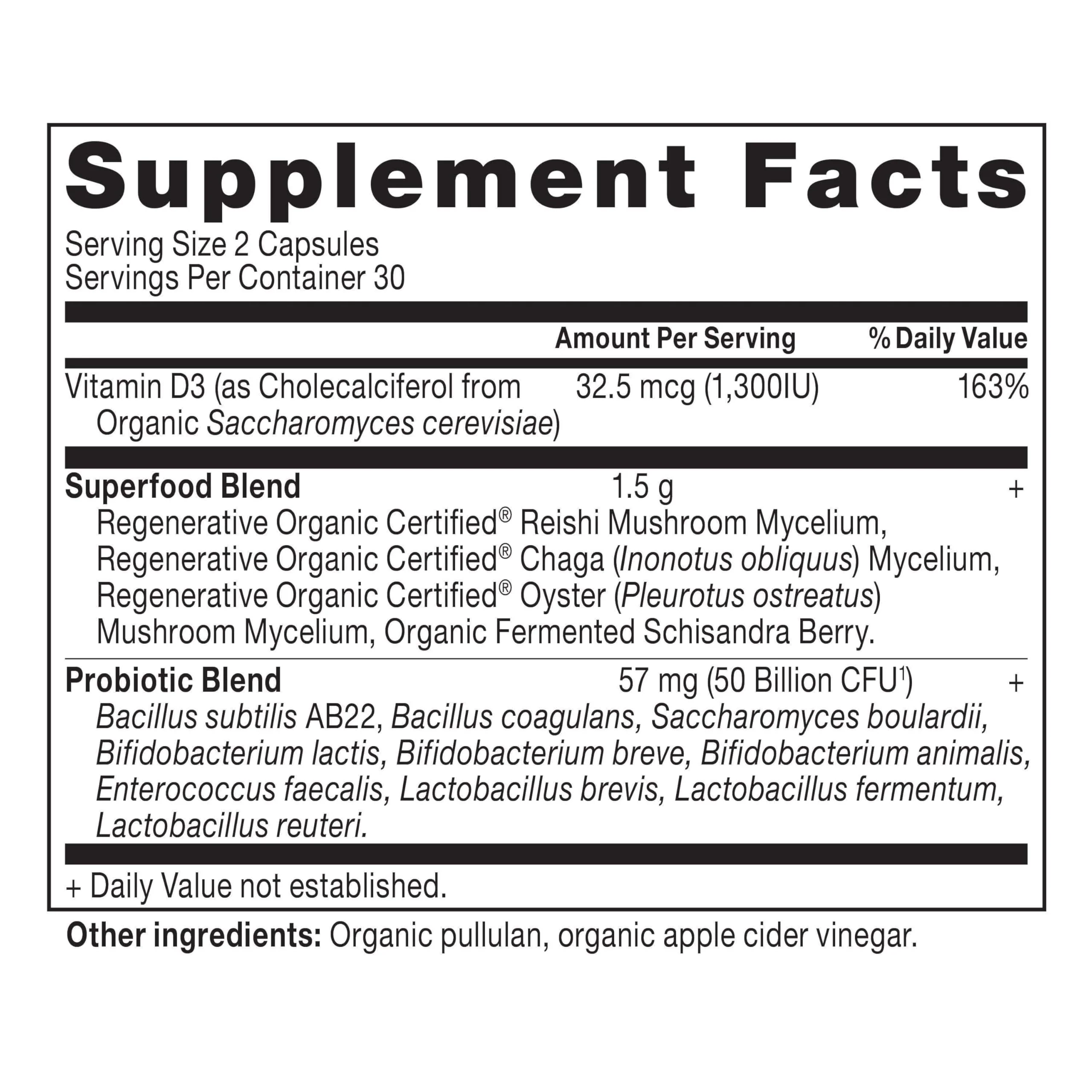 Ancient Nutrition Regenerative Organic Certified Probiotics for Women, Probiotics Women’s Extra Strength, Healthy Digestion and Immune System Function Support, 25 Billion CFUs* Per Serving, 60 Count - Image 7