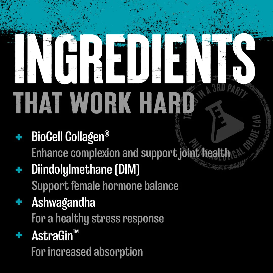 Animal Power Balance – Women's Alpha F Comprehensive Formula – Supports Hormonal Balance, Complexion, Hair, Nails, Mood and Stress, Intestinal Health, & Bone and Joint Health – 30 Packs - Image 5