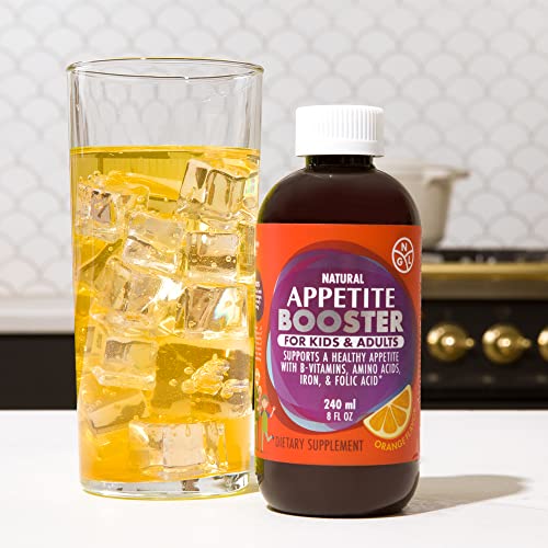Appetite Booster Weight Gain Stimulant Supplement Eat More for Underweight Kids & Adults Fortified with Vitamins B1,B2,B3,B5,B6,B12, Folic Acid , Iron, Zinc, Amino Acids, Flax Seed Oil - Image 2