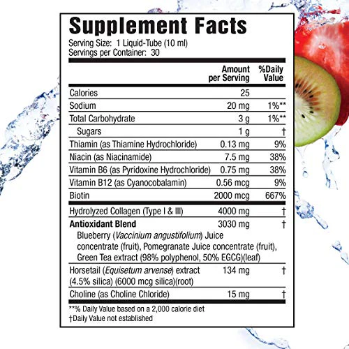 Applied Nutrition Liquid Collagen Drink Mix 4000 mg, 30 Tubes (2 Pack) - Image 2
