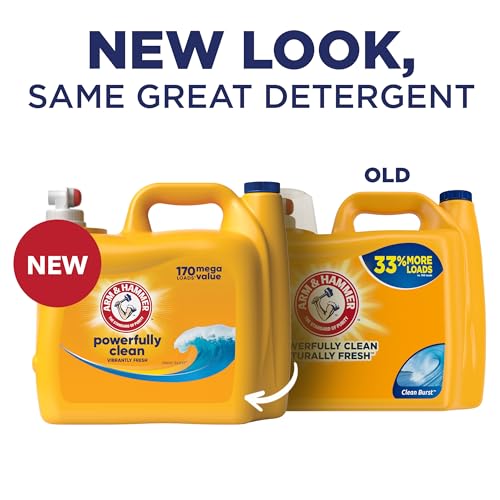 Arm & Hammer Clean Burst, 200 Loads Liquid Laundry Detergent, 200 fl oz - Image 12