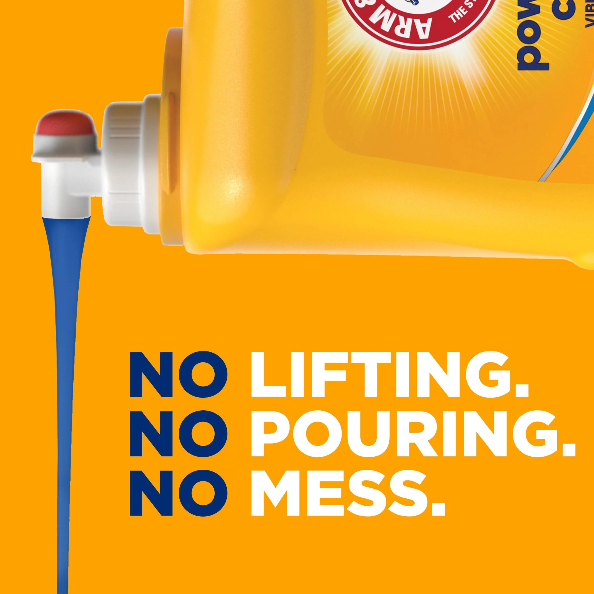 Arm & Hammer Clean Burst, 200 Loads Liquid Laundry Detergent, 200 fl oz - Image 2