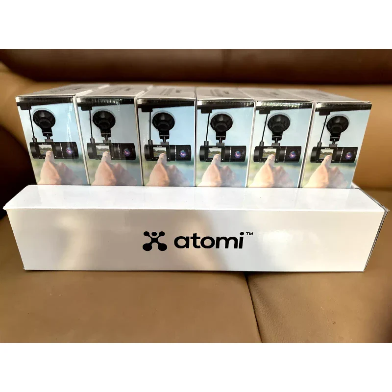 ATOMI 4K Dual Lens Dash Cam Brand New Sealed Auto Car Dashcam W/32GB Card - Image 5
